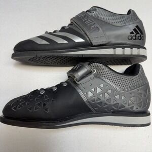Adidas Powerlift 3.1 Black Iron Metallic Men's Size 6.5 Weightlifting Shoes